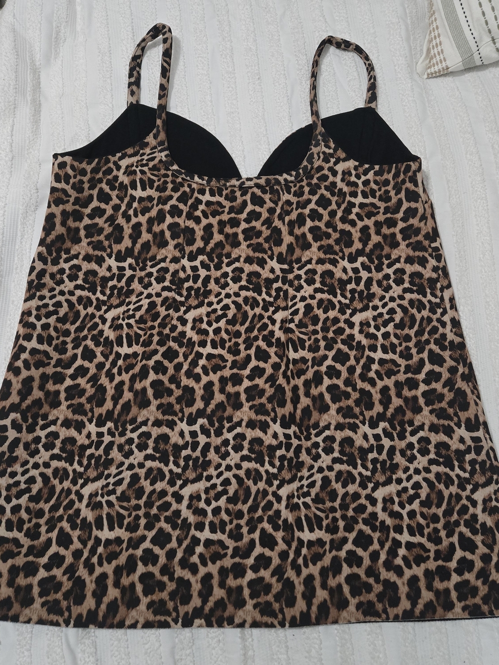 Anthropologie - Dhruv Lapoor Leopard Print Mini Dress - Brown & Black - Picture 3 of 7